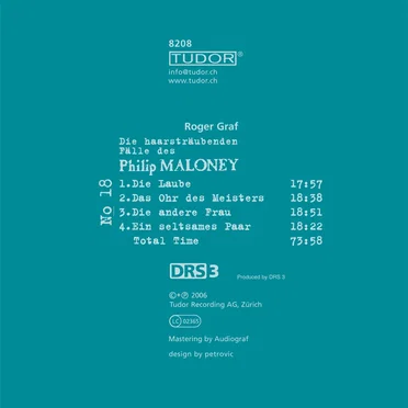 Die haarsträubenden Fälle des Philip Maloney, N° 18 by Roger Graf - album cover