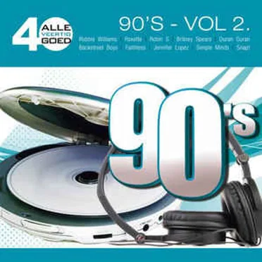 Alle 40 goed: 90’s, Vol. 2 by Various Artists - album cover