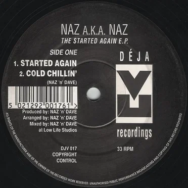 The Started Again E.P. by Naz A.K.A. Naz - album cover
