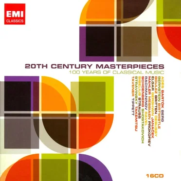 20th Century Masterpieces: 100 Years of Classical Music by Various Artists - album cover
