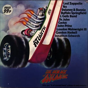 The New Age of Atlantic by Various Artists - album cover