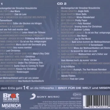 ZDF: Die schönsten Weihnachtshits aller Zeiten by Various Artists - album cover
