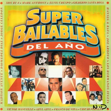 Super bailables del año by Various Artists - album cover