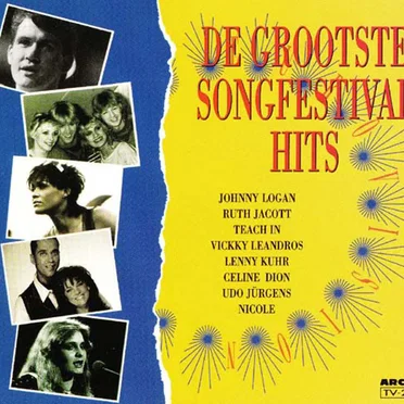 De grootste Songfestival Hits by Various Artists - album cover