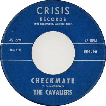 Checkmate / Seven Days Of Cryin' by The Cavaliers - album cover