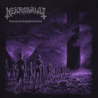 Totenzug: Festering Peregrination by Nekrovault - album cover