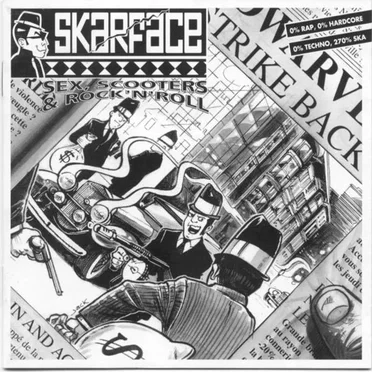 Sex, Scooters & Rock'n Roll by Skarface - album cover