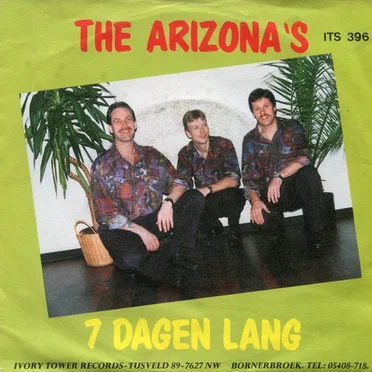 Zeven dagen lang by The Arizona’s - album cover