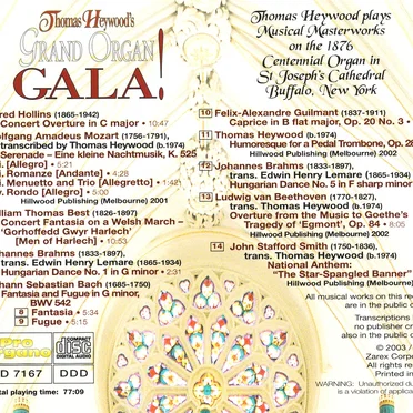 Grand Organ Gala