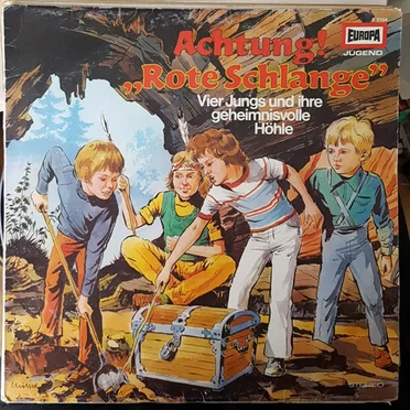 Achtung! „Rote Schlange" – Vier Jungs und ihre geheimnisvolle Höhle by Maria Klimm-Wallace - album cover