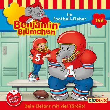 Benjamin Blümchen, Folge 166: im Football-Fieber by Benjamin Blümchen - album cover