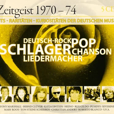 Zeitgeist 1970-74 - Hits - Raritäten - Kuriositäten der Deutschen Musik by Various Artists - album cover