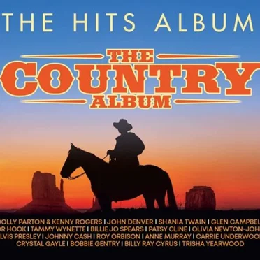 The Hits Album: The Country Album by Various Artists - album cover