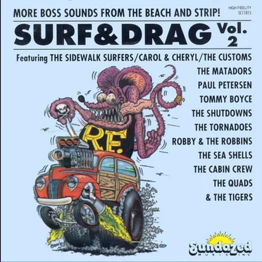 Surf & Drag, Volume 2: More Sounds From the Beach and Strip! by Various Artists - album cover