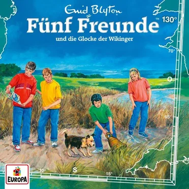 Fünf Freunde, Episode 130: und die Glocke der Wikinger by Enid Blyton - album cover