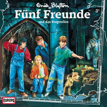 Fünf Freunde, Episode 3: und das Burgverlies by Enid Blyton - album cover