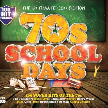 The Ultimate Collection: 70s School Days by Various Artists - album cover