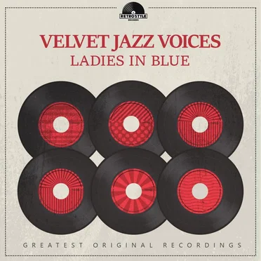 Velvet Jazz Voices - Ladies in Blue by Various Artists - album cover