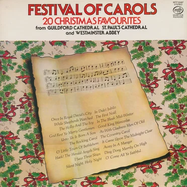 Festival of Carols by Various Artists - album cover