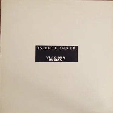 Insolite and Co. by Vladimir Cosma - album cover
