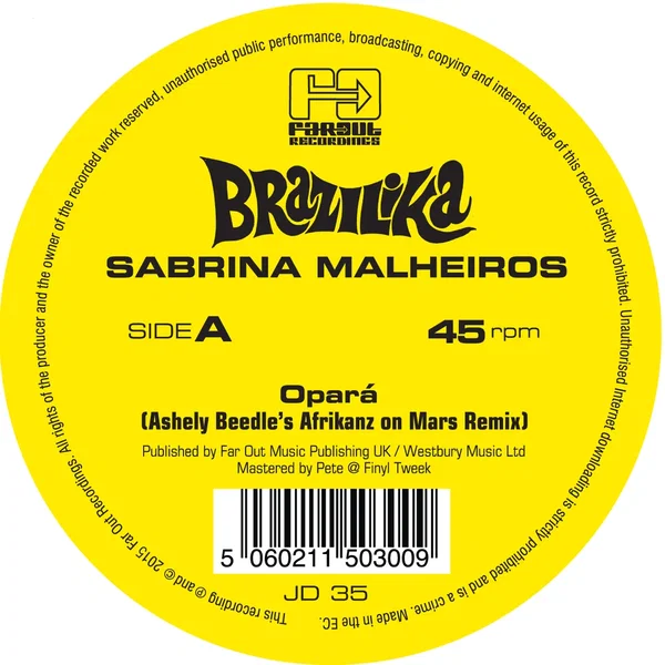 Opará (Ashley Beedle’s Afrikanz on Mars Remixes)