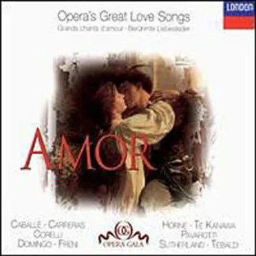 Amor - Opera's Great Love Songs by Various Artists - album cover