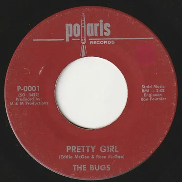 Pretty Girl / Slide by The Bugs - album cover