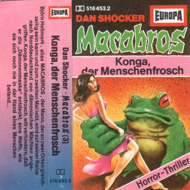Macabros, Folge 3: Konga, der Menschenfrosch by Charly Graul - album cover