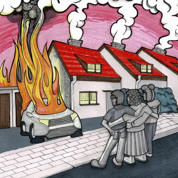 Wir zünden Papas Auto an
