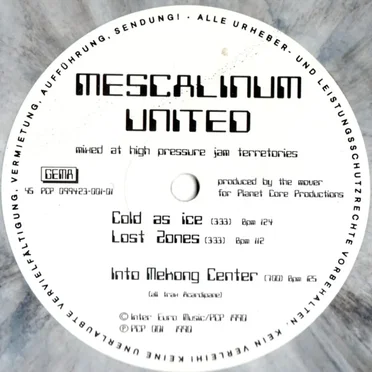 Into Mekong Center by Mescalinum United - album cover