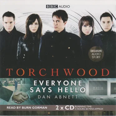 Torchwood: Everyone Says Hello by Dan Abnett - album cover