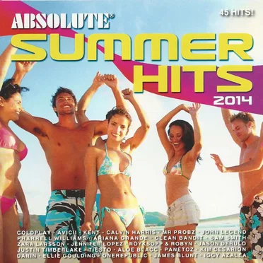 Absolute Summer Hits 2014 by Various Artists - album cover