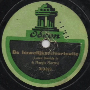 De huwelijksadvertentie / Wordt nooit verliefd
