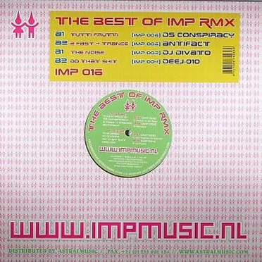 The Best Of Imp Remix by Various Artists - album cover