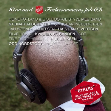 10 år med Frelsesarmeens juleCD by Various Artists - album cover