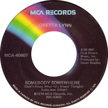 Somebody Somewhere (Don’t Know What He’s Missin’ Tonight) / Sundown Tavern