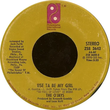 Use Ta Be My Girl / This Time Baby