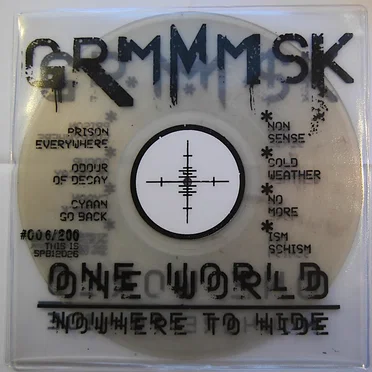 One World - Nowhere To Hide by GRMMSK - album cover