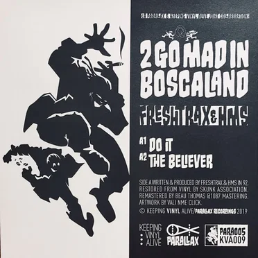 2 Go Mad in Boscaland / A Man Called Doom by Freshtrax - album cover