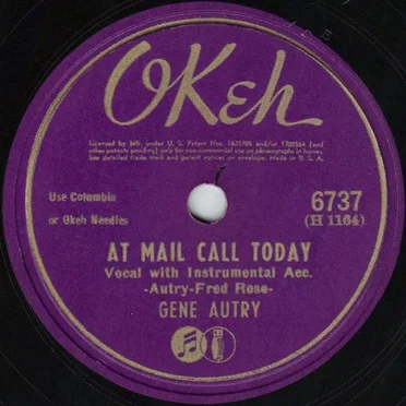 At Mail Call Today / I'll Be Back