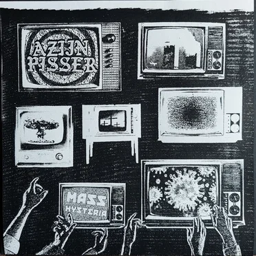 Mass Hysteria by Azijnpisser - album cover