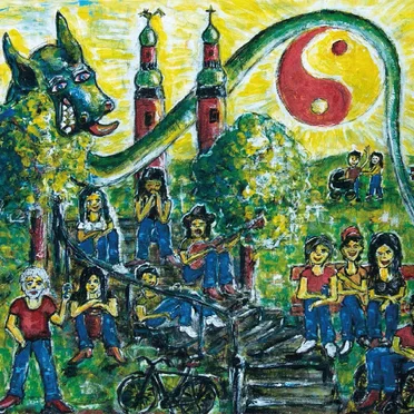 Gatuskivan Våran drömmars stad by Various Artists - album cover
