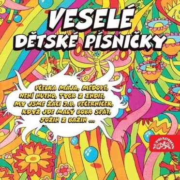 Veselé dětské písničky by Various Artists - album cover