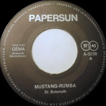 Mustang-Rumba / Mainzelmännchen-Parade by Dr. Butenuth - album cover