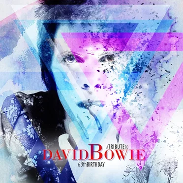 68th Birthday, A Tribute to David Bowie by Various Artists - album cover