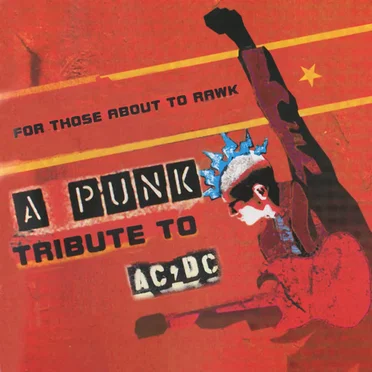 For Those About to Rawk: A Punk Tribute to AC/DC by Various Artists - album cover