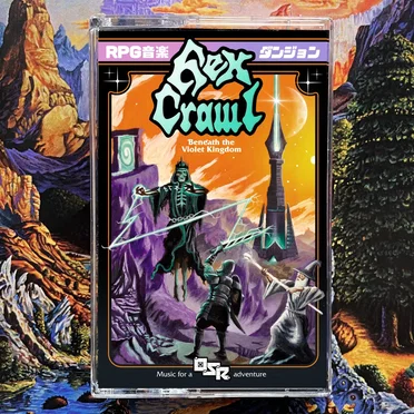 Beneath the Violet Kingdom by Hex Crawl - album cover