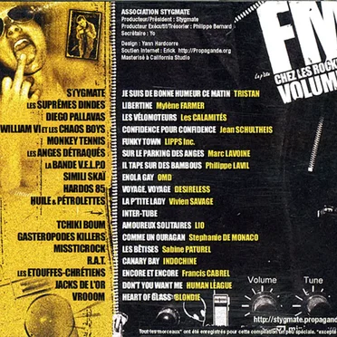La p'tite FM chez les rockeurs, Volume 1 by Various Artists - album cover