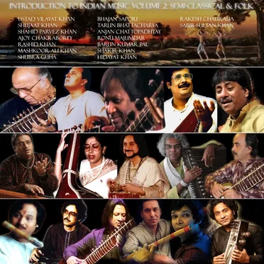 Introduction to Indian Music:Vol.2:Semi-Classical & Folk Melodies by Various Artists - album cover