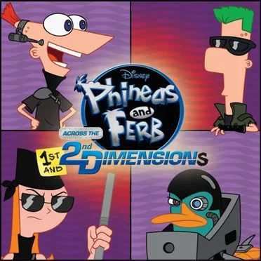 Phineas and Ferb: Across the 1st and 2nd Dimensions by Various Artists - album cover